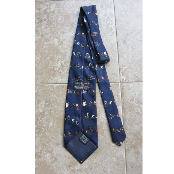 Vintage 90s Looney Tunes Novelty Print Necktie - Picture 4 of 4